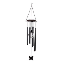 Load image into Gallery viewer, 32"H Solar Powered LED Wind Chime Light