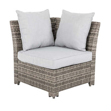 Load image into Gallery viewer, 8-Piece Outdoor Patio Wicker Sectional Conversation Sofa Set with Cushions