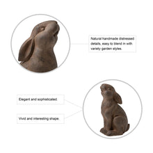 Load image into Gallery viewer, 16.5"H MGO Sitting Rabbit Statue