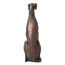 Load image into Gallery viewer, 30.25"H MGO Sitting Greyhound Dog Statue