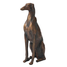 Load image into Gallery viewer, 30.25"H MGO Sitting Greyhound Dog Statue