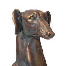 Load image into Gallery viewer, 30.25"H MGO Sitting Greyhound Dog Statue