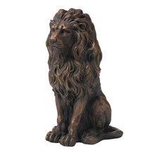 Load image into Gallery viewer, 20.75"H MGO Guardian Sitting Lion Statue