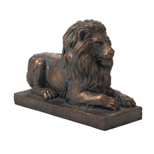 Load image into Gallery viewer, 21.75"L MGO Guardian Lying Lion Statue
