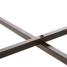 Load image into Gallery viewer, Farmhouse Galvanized Metal Serving Tray Table
