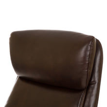 Load image into Gallery viewer, High-Back Adjustable Bonded Leather Executive Swivel Office Chair, Coffee
