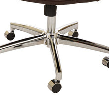 Load image into Gallery viewer, High-Back Adjustable Bonded Leather Executive Swivel Office Chair, Coffee
