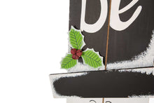 Load image into Gallery viewer, 42.00&quot;H Wooden Snowman Porch Sign - MERRY
