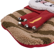 Load image into Gallery viewer, 22&quot; Handmade Hooked 3D Cat Christmas Stocking
