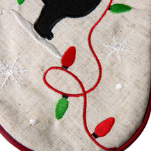 Load image into Gallery viewer, Fabric Christmas Stocking - Dachshund
