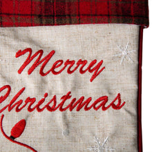 Load image into Gallery viewer, Fabric Christmas Stocking - Dachshund

