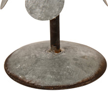 Load image into Gallery viewer, Iron Galvanized Christmas Tree Table Decor, 14.5&quot;H
