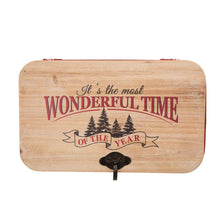 Load image into Gallery viewer, S/2 Enameled Metal/Wooden Storage Chests
