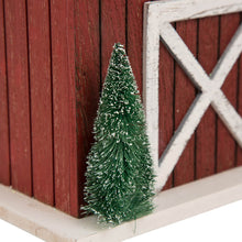 Load image into Gallery viewer, 10&quot;H Wooden Barn Birdhouse
