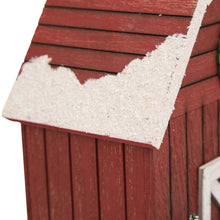Load image into Gallery viewer, 10&quot;H Wooden Barn Birdhouse
