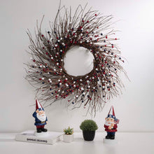 Load image into Gallery viewer, 24&quot;D Patriotic RED/White/Blue Berry Wreath
