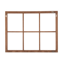 Load image into Gallery viewer, 28&quot;H Wooden Window Frame with Wooden &quot;HOME SWEET HOME&quot; Word Sign Wall Décor
