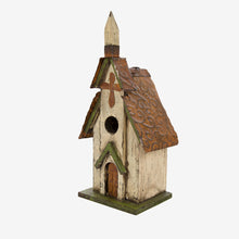 Load image into Gallery viewer, 11.81&quot;H Tall Church Hand Painted Wood Birdhouse
