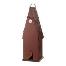 Load image into Gallery viewer, 13.23&#39;&#39; Height Wooden Patriotic Distressed Garden Bird House
