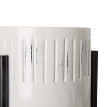 Load image into Gallery viewer, Set of 3 Washed White Metal Plant Stands
