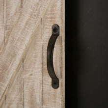 Load image into Gallery viewer, 19.75&quot;H Farmhouse  Wooden Chalkboard Barn Door Style Wall Decor
