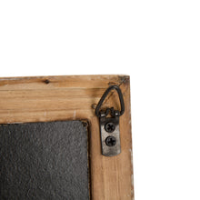 Load image into Gallery viewer, 19.75&quot;H Farmhouse  Wooden Chalkboard Barn Door Style Wall Decor

