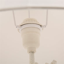 Load image into Gallery viewer, Vintage Style White Coral Novelty Table Lamp with T/C Shade
