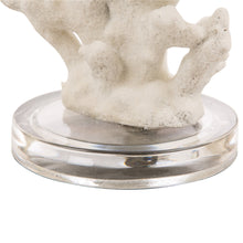 Load image into Gallery viewer, Vintage Style White Coral Novelty Table Lamp with T/C Shade
