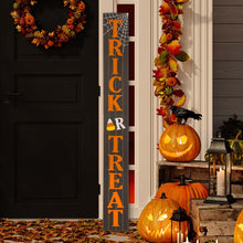 Load image into Gallery viewer, 59.68&quot;H Wooden Trick Or Treat Porch Sign (KD)
