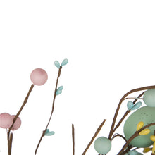 Load image into Gallery viewer, 22&quot;D Easter Eggs Wreath with Flower Buds

