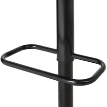 Load image into Gallery viewer, Mid-century Modern Black Adjustable Gaslift Swivel Bar Stool
