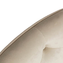 Load image into Gallery viewer, Cream Velvet Gaslift Adjustable Swivel Office Chair/Desk Chair
