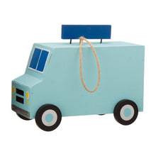 Load image into Gallery viewer, 9.45&quot;L Wooden Lobster Truck Birdhouse
