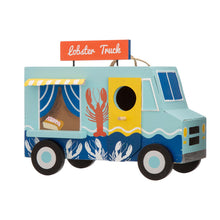 Load image into Gallery viewer, 9.45&quot;L Wooden Lobster Truck Birdhouse
