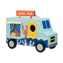 Load image into Gallery viewer, 9.45&quot;L Wooden Lobster Truck Birdhouse
