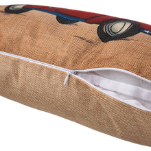 Load image into Gallery viewer, 18&quot;L Faux Burlap Patriotic Truck Pillow
