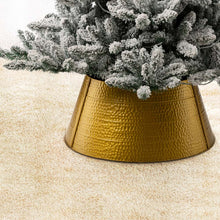 Load image into Gallery viewer, 26&quot;D Golden Hammer-harden Metal Tree Collar
