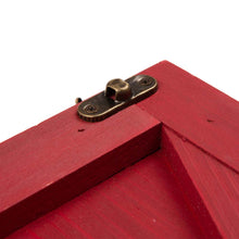 Load image into Gallery viewer, 26&quot;L Red Wooden Christmas Tree Collar
