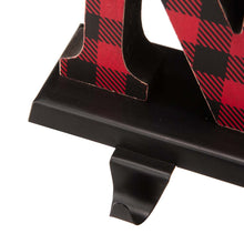 Load image into Gallery viewer, Metal &quot;NOEL&quot; Christmas Stocking Holder Set of 4

