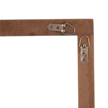 Load image into Gallery viewer, 28&quot;H Wooden Window Frame with 24&quot;D Magnolia Wreath
