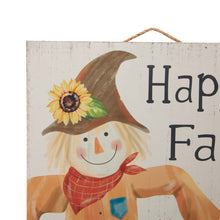 Load image into Gallery viewer, 24&quot;H Fall Wooden Scarecrow Hanging Decor
