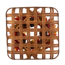 Load image into Gallery viewer, 22&quot;D Blooming Magnolia Wreath With 24&quot;L Bamboo Basket
