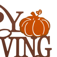 Load image into Gallery viewer, 24&quot;L Metal &quot;HAPPY THANKSGIVING&quot; Wall Décor

