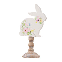 Load image into Gallery viewer, Easter Wooden Bunny Table Décor, Set of 2
