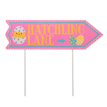 Load image into Gallery viewer, 38&quot;H Easter Metal Yard Stake or Wall Décor, Set of 3
