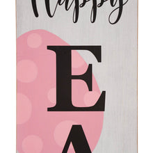 Load image into Gallery viewer, 42&quot;H Wooden &quot;HAPPY EASTER&quot; Porch Sign
