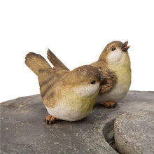 Load image into Gallery viewer, 25&quot;L Polyresin Spring Birds Outdoor Fountain With Pump and LED Light (KD)
