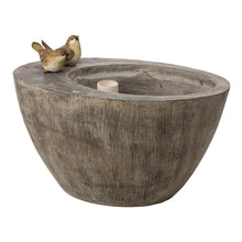 Load image into Gallery viewer, 25&quot;L Polyresin Spring Birds Outdoor Fountain With Pump and LED Light (KD)
