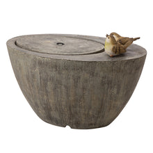 Load image into Gallery viewer, 25&quot;L Polyresin Spring Birds Outdoor Fountain With Pump and LED Light (KD)
