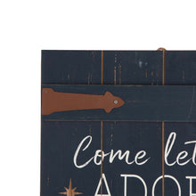 Load image into Gallery viewer, 24&quot;H Wooden Nativity Wall Décor
